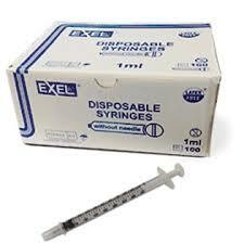 Syringes, Exel 10cc Luer Lock. Sterile. 100/Box Optometric, Eye Care and Ophthalmic Supplies at Stag Medical.