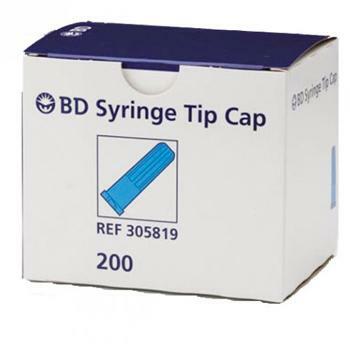 Syringes, BD Polypropylene Caps, Fits all Luer Lock & Luer Slip Syringes. 100/Box¬† Optometric, Eye Care and Ophthalmic Supplies at Stag Medical.