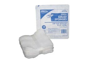 Sponge Gauze 4x4" 12-Ply (Sterile)(200/Box) Optometric, Eye Care and Ophthalmic Supplies at Stag Medical.