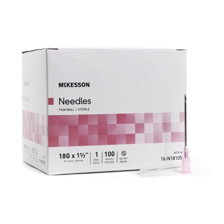 Needles, 18g x 1", Hypodermic, Conventional Premium. 100/Box¬† Optometric, Eye Care and Ophthalmic Supplies at Stag Medical.