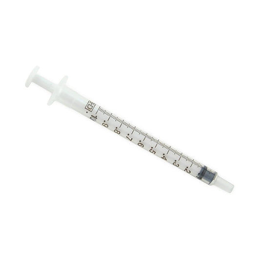 Syringe - 1CC - Luer Slip - 100 Per Box