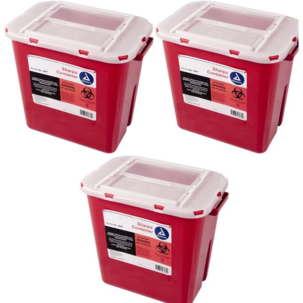 Sharps Container 2gal Optometric, Eye Care and Ophthalmic Supplies at Stag Medical.