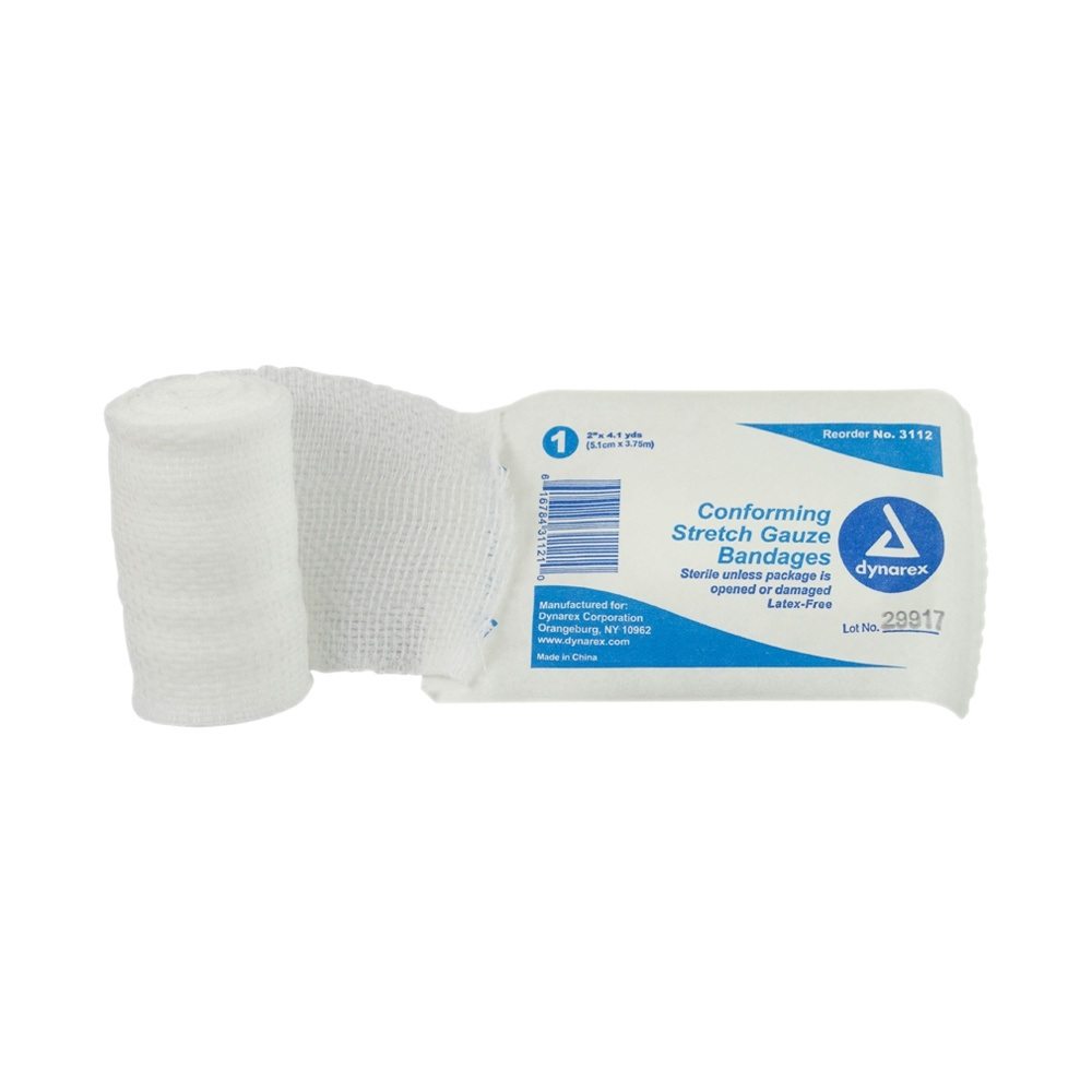 Stretch Gauze Roll 12/Box - 2" - Sterile - Individually Packaged Optometric, Eye Care and Ophthalmic Supplies at Stag Medical.