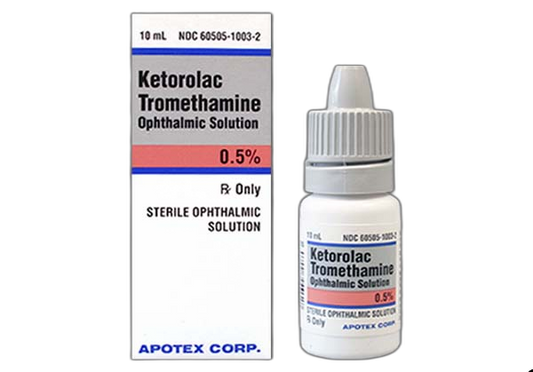 Ketoralac 0.5% Ophthalmic Solution - 10mL/Bottle - Apotex