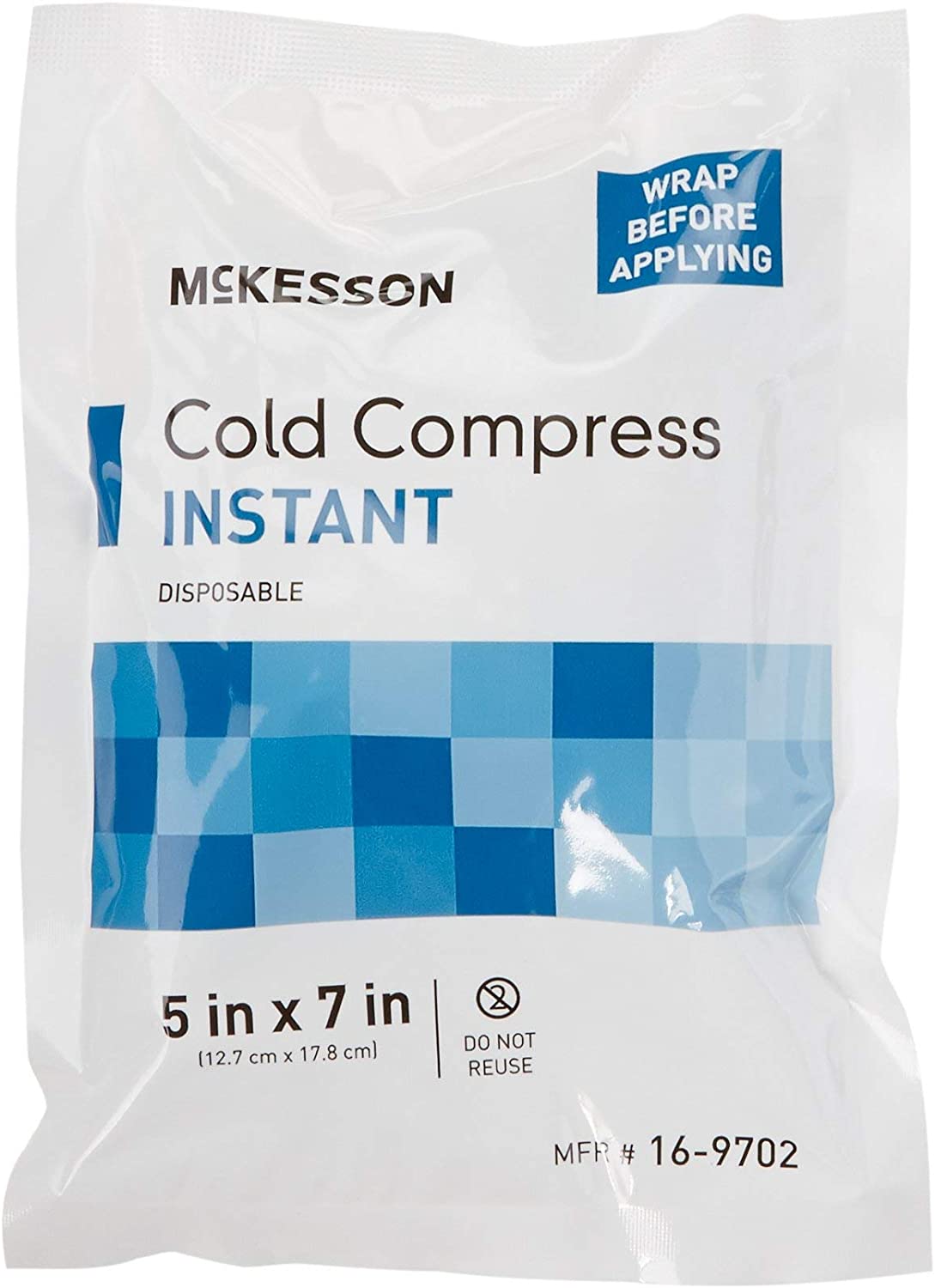 Instant Cold Pack Compress 5" x 7" - McKesson Optometric, Eye Care and Ophthalmic Supplies at Stag Medical.