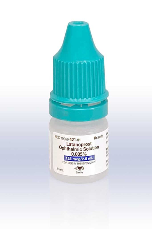 Latanoprost 0.005% Ophthalmic Solution - 2.5mL/Bottle - Somerset Optometric, Eye Care and Ophthalmic Supplies at Stag Medical.