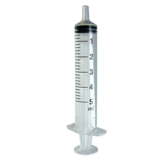 Syringe - 5CC - Luer Lock - 100 Per Box