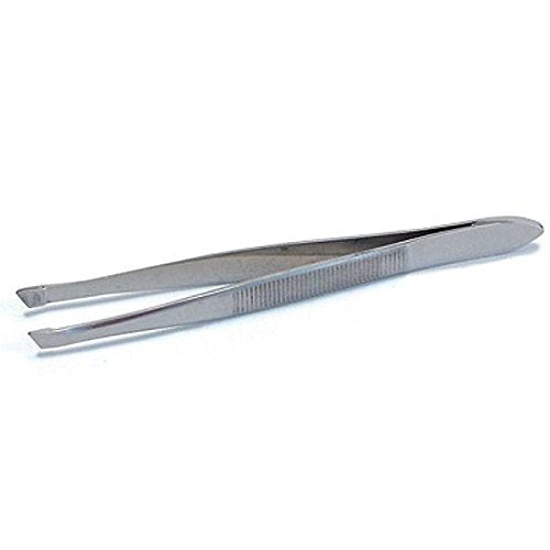 Tweezers Grafco - 3-1/2" Non Locking Straight Blunt Tip Optometric, Eye Care and Ophthalmic Supplies at Stag Medical.